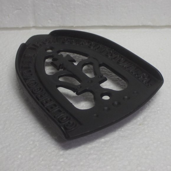 Colebrookdale Iron Sad Iron Trivet - Picture 4 of 4